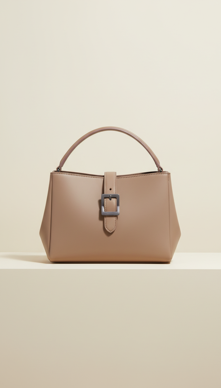 Shoulder Bag With Gold Hardware