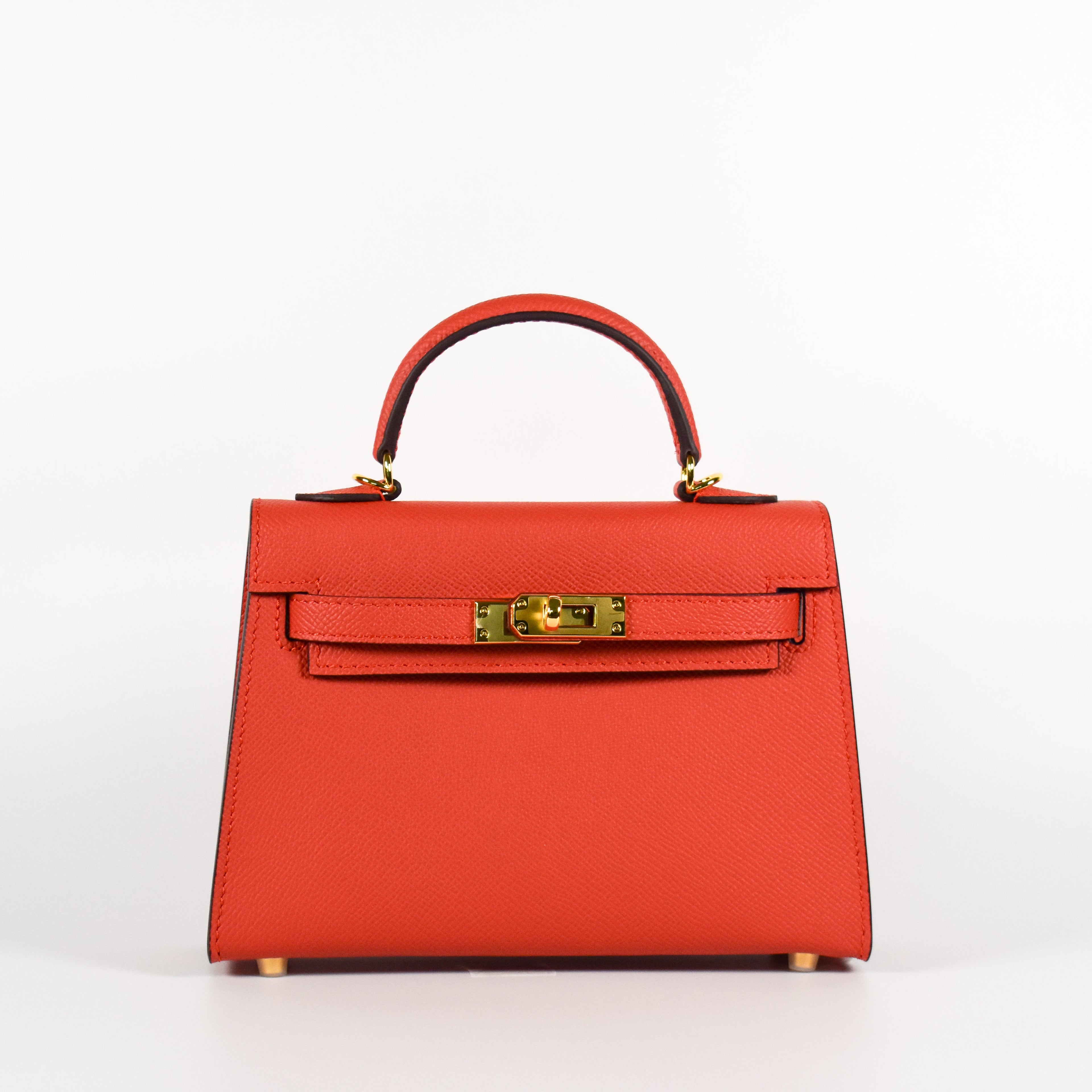 Bolso Satchel de Cuero Jana