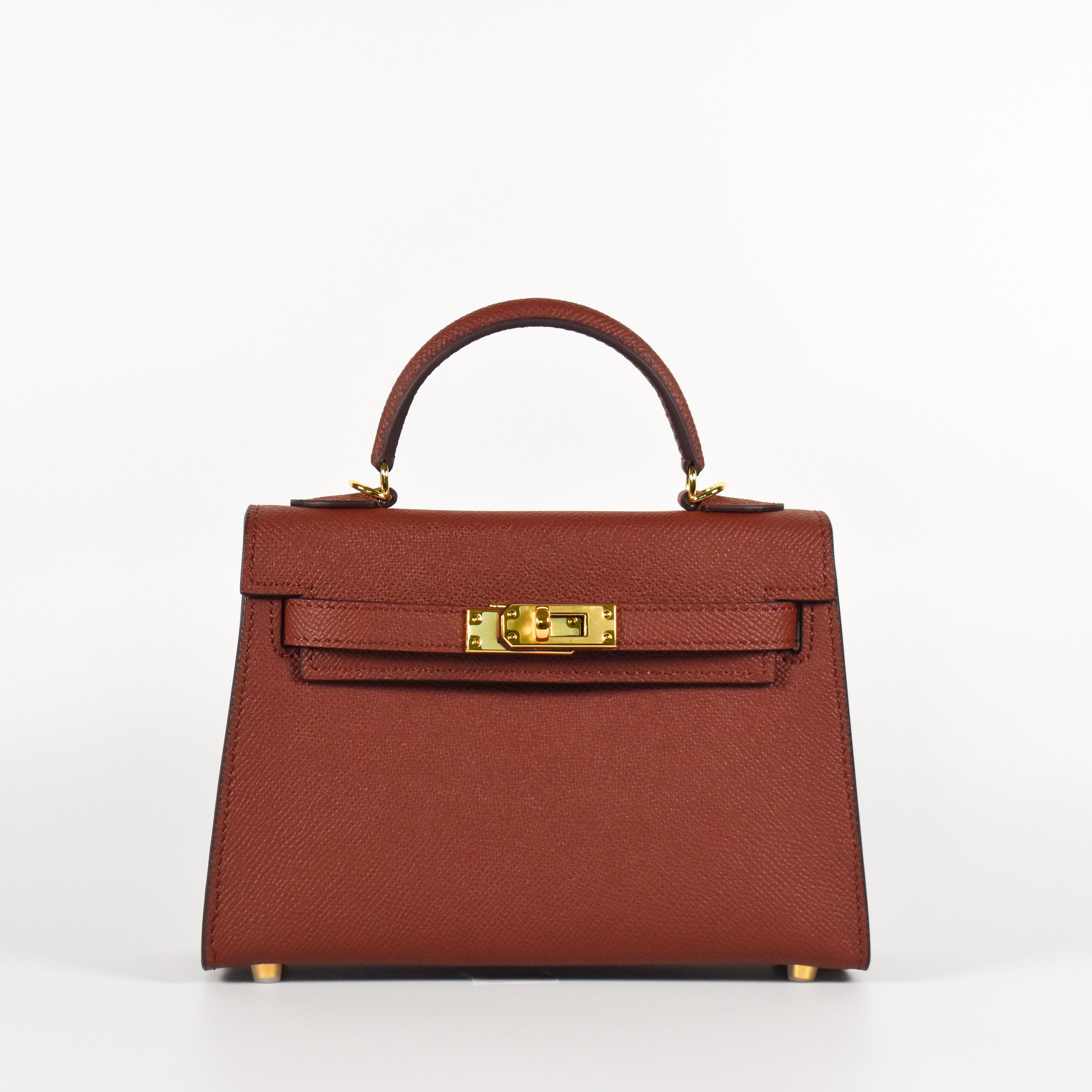 Bolso Satchel de Cuero Jana