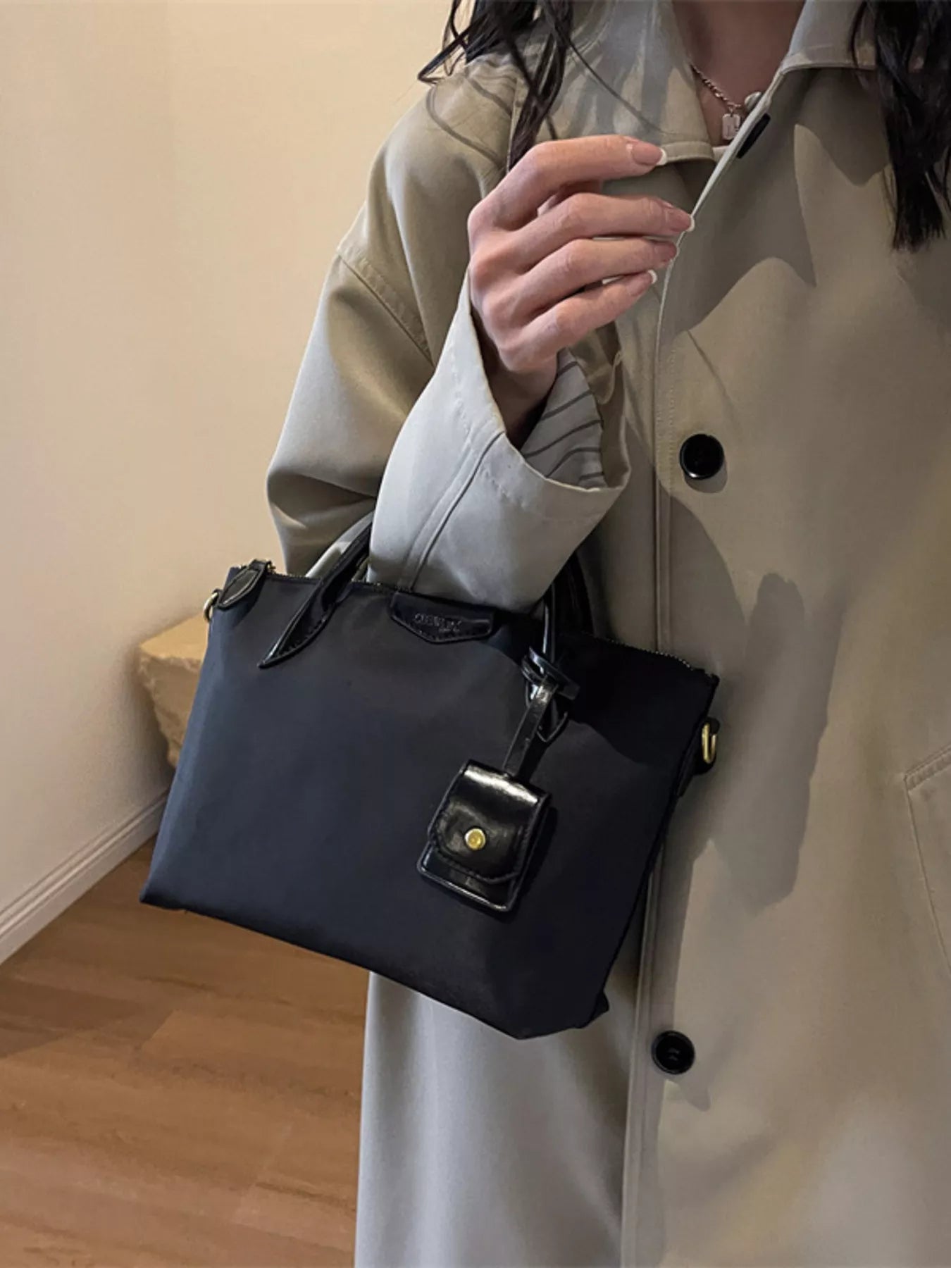 Top Handle Crossbody Bag