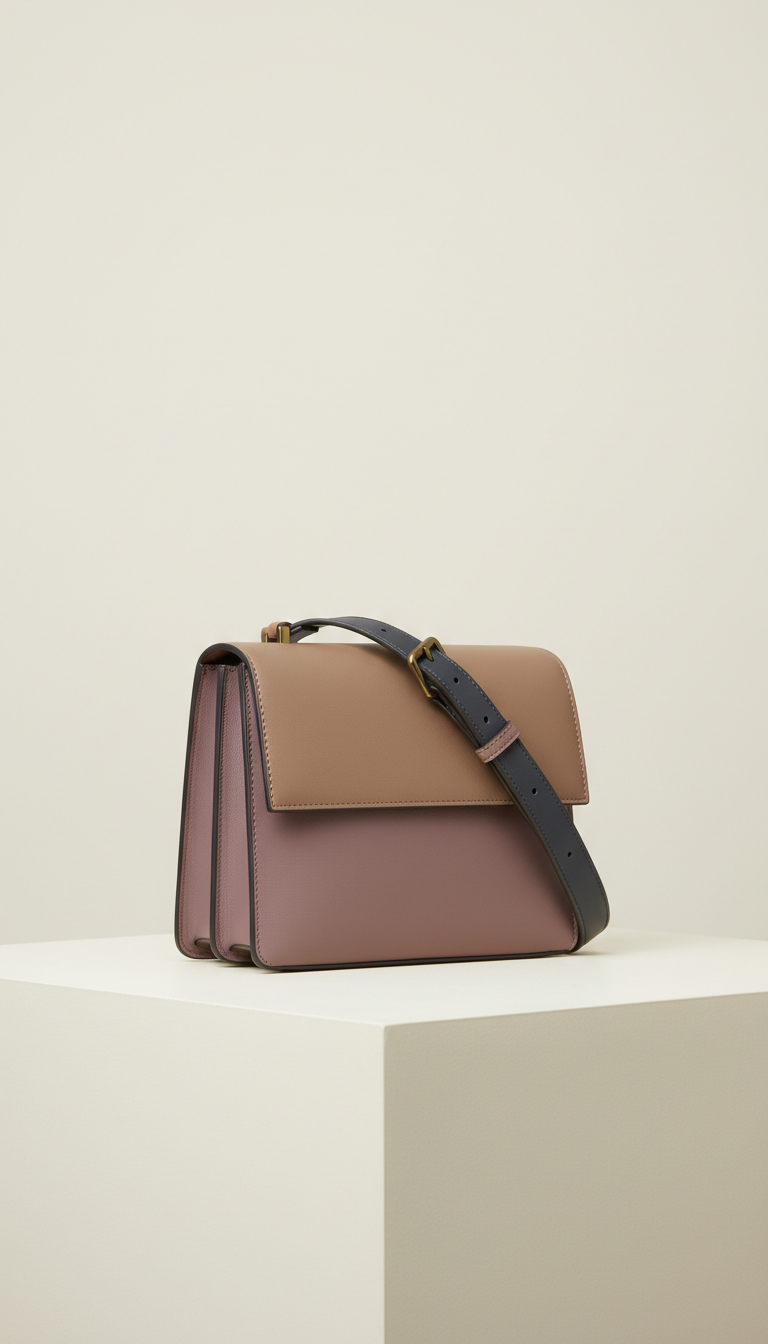 Crossbody Bag With Magnetic Closure